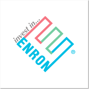 Invest in Enron! Posters and Art